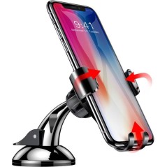 Baseus Osculum Passive Phone Holder - Stylish, Durable, and Versatile for Smartphones - Black